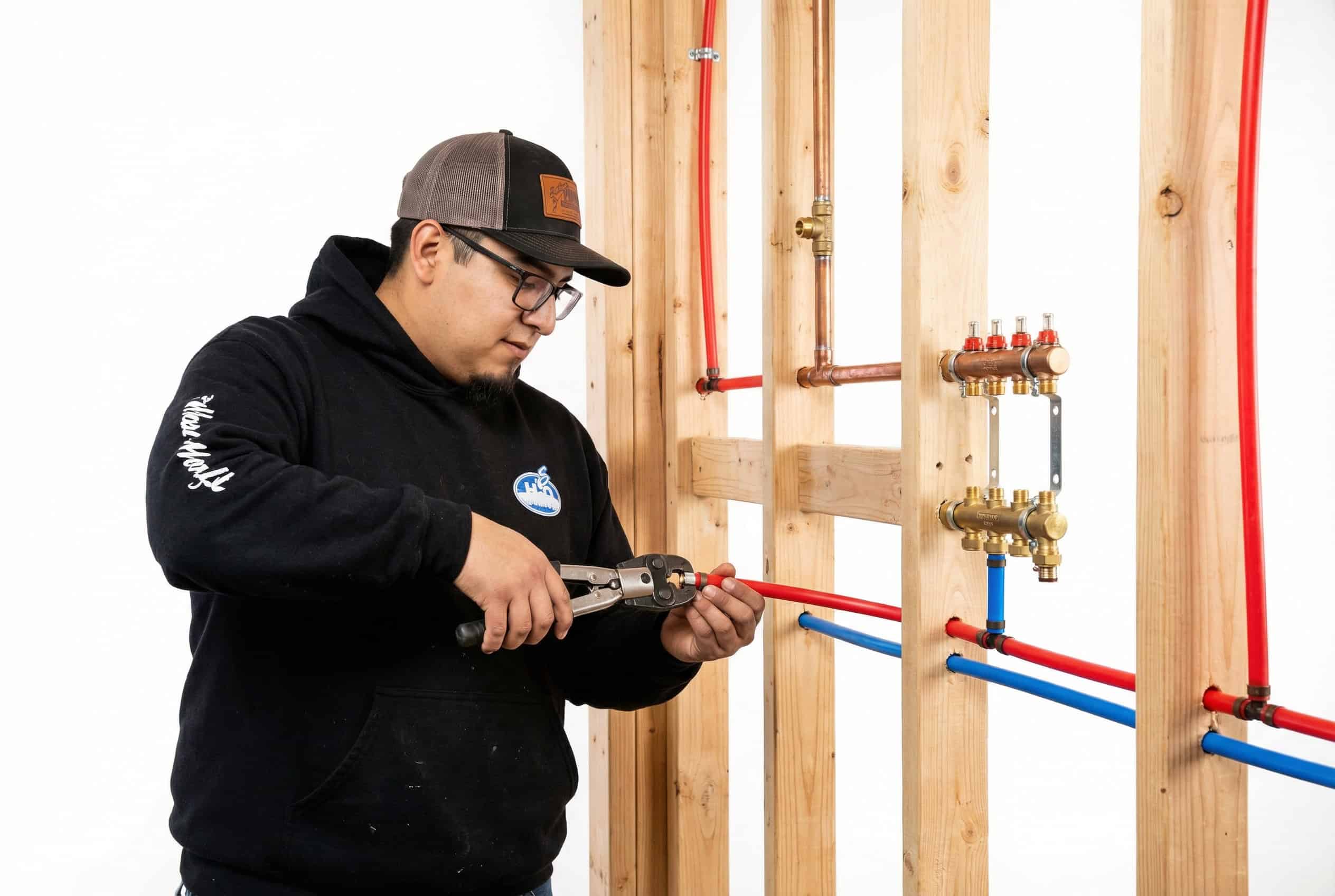 Pressure booster system installation for a high-elevation West Linn home