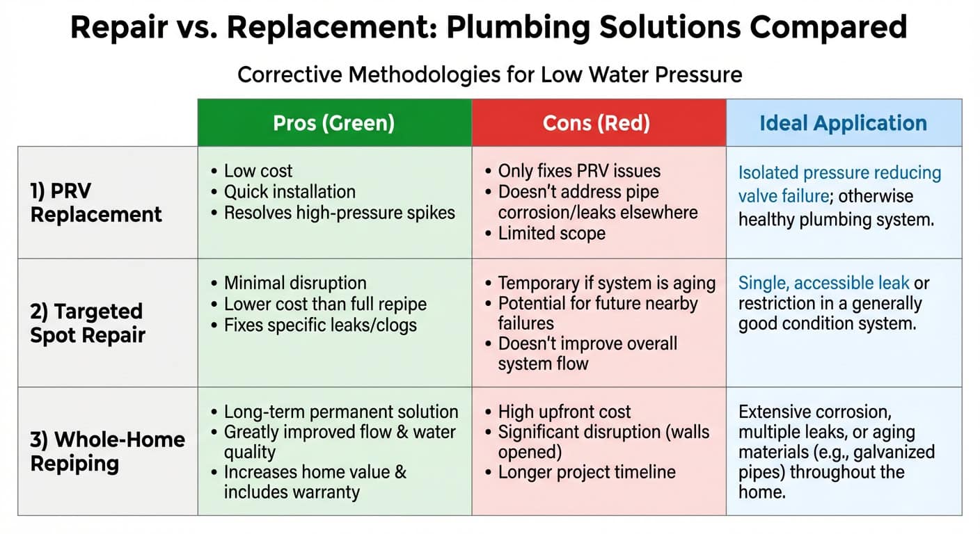 Repair vs. Replacement: Plumbing Solutions Compared